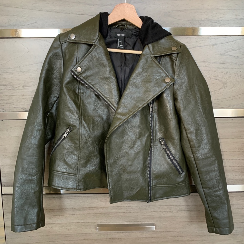 Forever 21 Leather Jacket